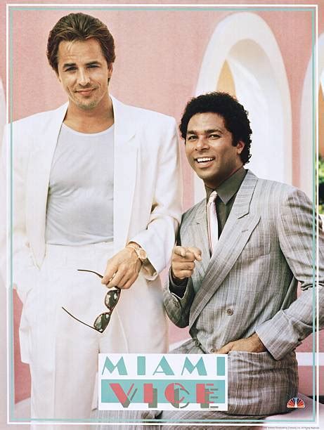 Miami Vice Miami Vice Pictured L R Don Johnson As Det James