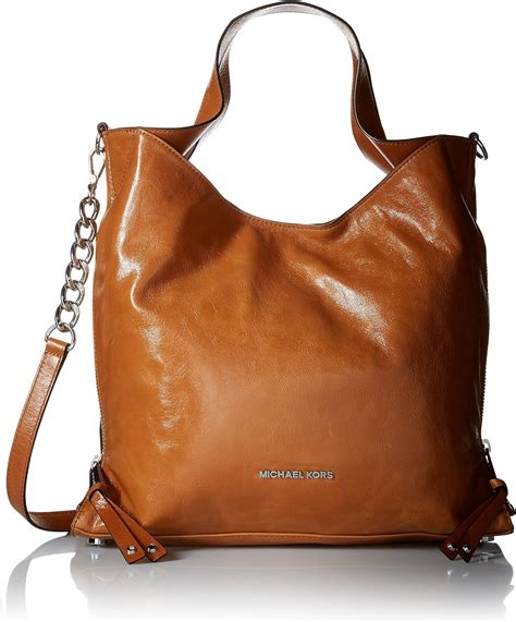 Amazon Michael Kors Devon Large Shoulder Tote In Luggage