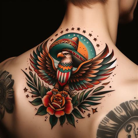 Mexican Eagle Your Own Tattoo Design Custom Designs Crafted For