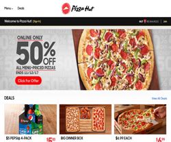 30% Off Pizza Hut Coupons & Promo Codes - (Verified January 2025)