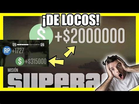 TOP 4 MISIONES Para GANAR MUCHO DINERO En GTA 5 ONLINE 20022 Para