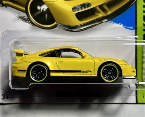 2015 HOT WHEELS Porsche 911 GT3 RS HW Workshop Nightburnerz Variante Jaune EUR 16 52 PicClick FR