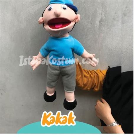 Jual Boneka Tangan Muppet Cm Karakter Keluarga Peraga Dongeng Hand