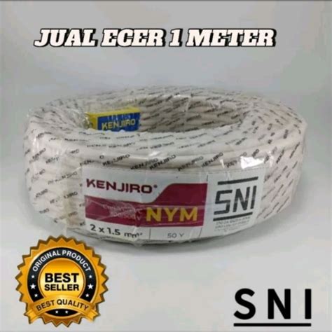 Jual Kabel Listrik Kawat Nym X Mm Harga Per Meter Shopee Indonesia