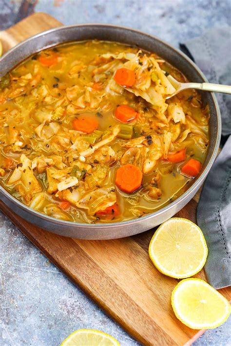 Vegan Cabbage Soup Recipe Healthier Steps