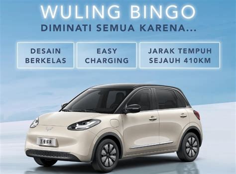 Wuling Bingo EV Resmi Meluncur Di Indonesia Harga Mulai Rp 300 Jutaan