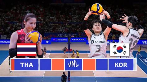 Live Score Volleyball Women Thailand Vs Poland Youtube