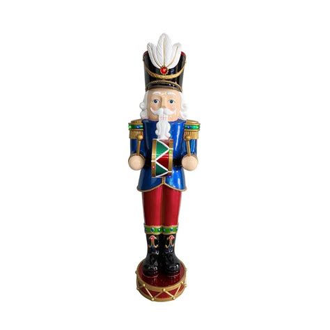 Home Accents Holiday 3 5 Ft Led Lit Nutcracker Christmas Decoration