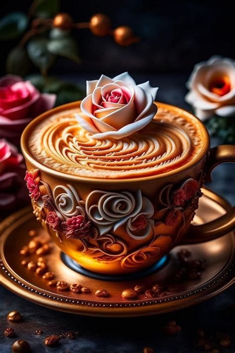 Pin By Imelda Garcia On Café Sthetic Coffee Art Good Morning Coffee