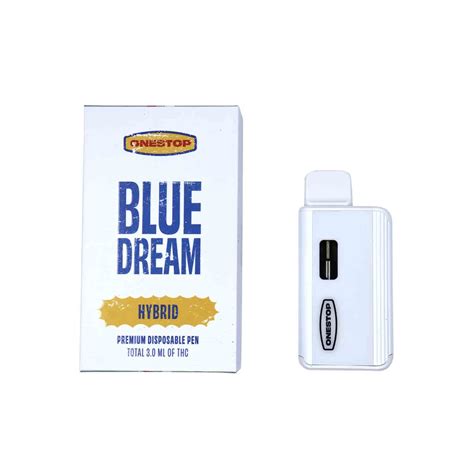 Onestop Ml Disposable Vapes Blue Dream Thc Distillate Naked Canada