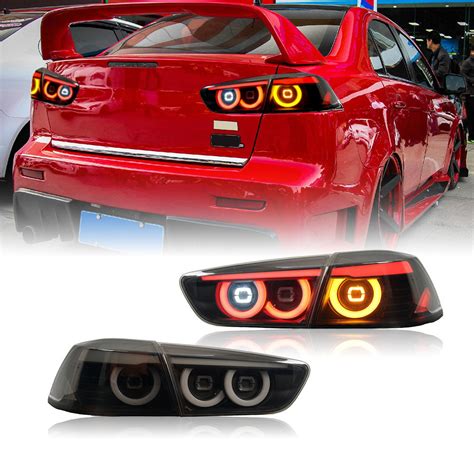 Led Taillights Car Tail Lamp JDM Lancer Ex Evo Led Rear Light 2008 2021