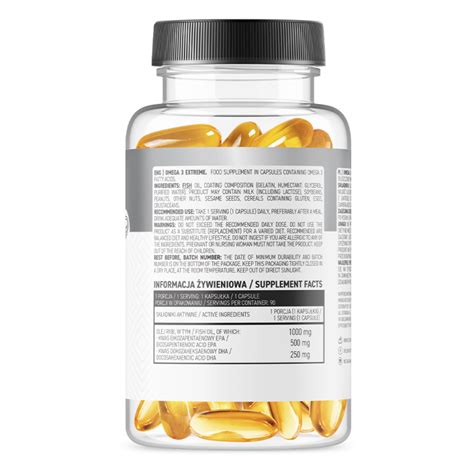 OMEGA 3 EXTREME 90 CAPS - Suplementos al mayor