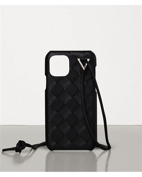 Bottega Veneta Iphone Xi Pro Case In Black For Men Lyst