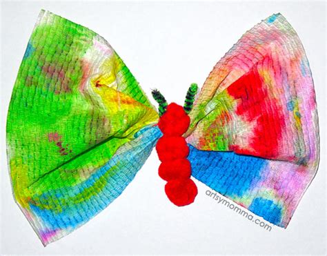 Very Hungry Caterpillar Butterfly Crafts