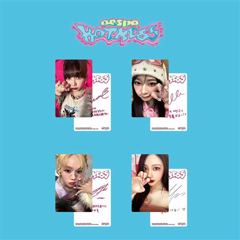 Pcs Set Hot Mess Lomo Cards Armageddon Album Supernova Class Of Photocards Ningning