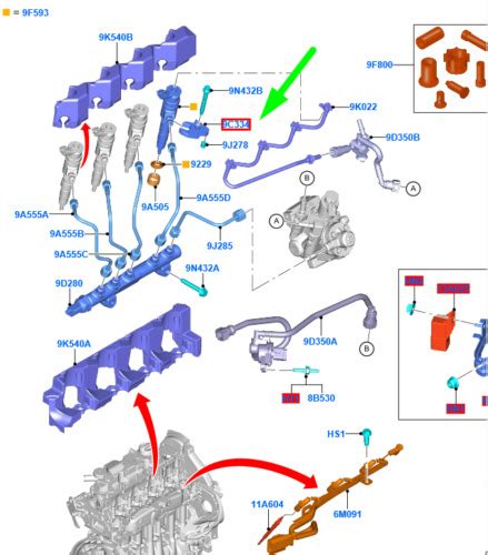 NUEVO SISTEMA DE INYECCIÓN DE COMBUSTIBLE FORD FIESTA MK7 ABRAZADERA