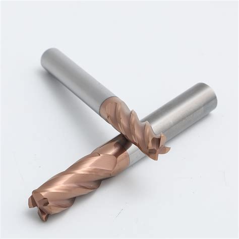 Hrc Corner Radius End Mills Flute Hitec Tools Works