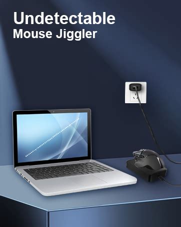 TRILINK Undetectable Mouse Jiggler Automatic Mouse Mover With ON Off