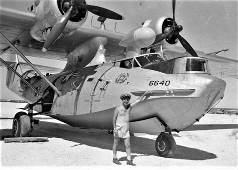 Dave Gershowitz Of The Us Coast Guard Pictured In Next To A Pby