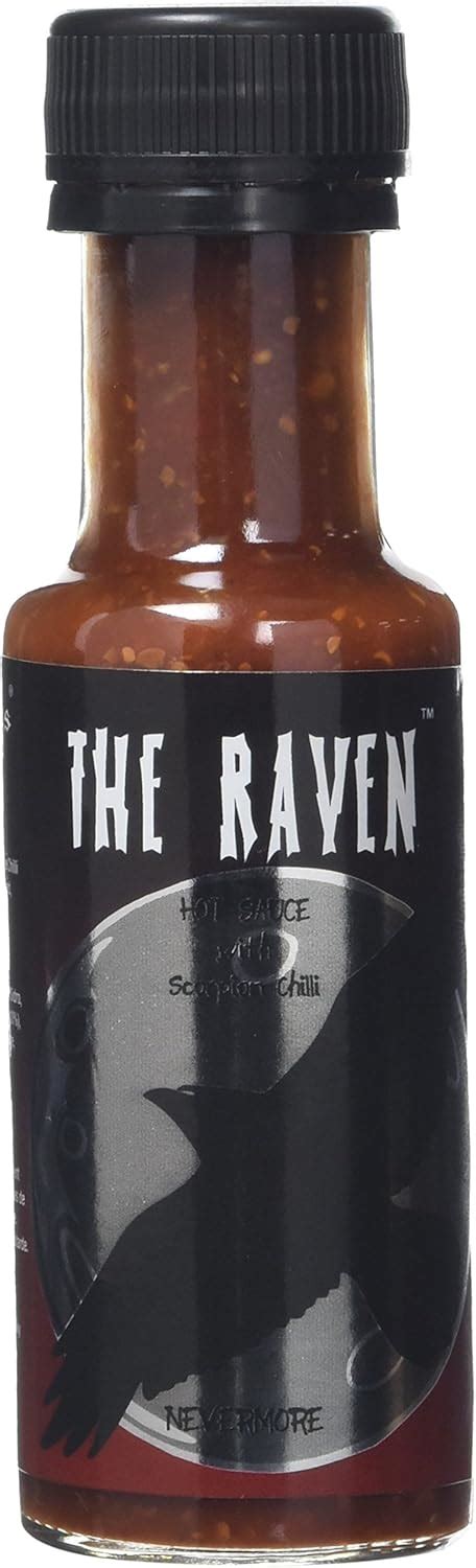 Grim Reaper The Raven Hot Chilli Sauce Ml Amazon Co Uk Grocery
