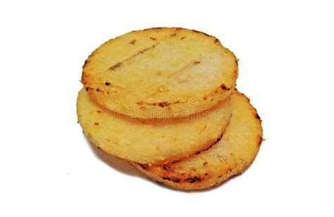 Fried corn arepas stock photo. Image of grilled, dinner - 155046128