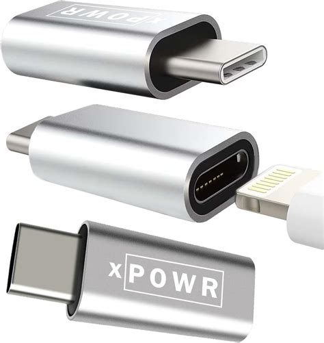 Amazon XPOWR Apple Lightning To USB C Adapter Wider