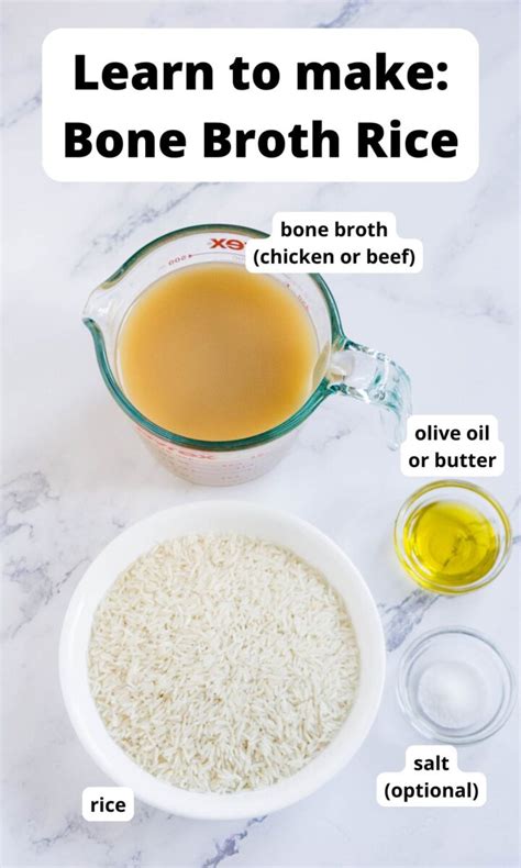 how to cook rice in bone broth
