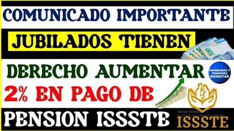 Estos Jubilados Y Pensionados Tienen Derecho A Aumentar Hasta Su