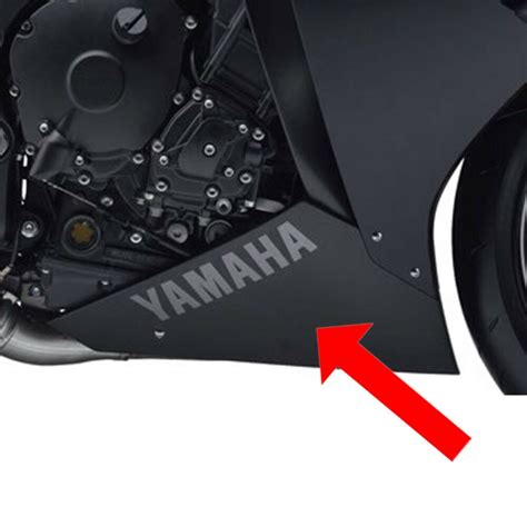 Carbon Bugspoiler für Yamaha YZF R1 2009 2014 Seitenverkleidung unten