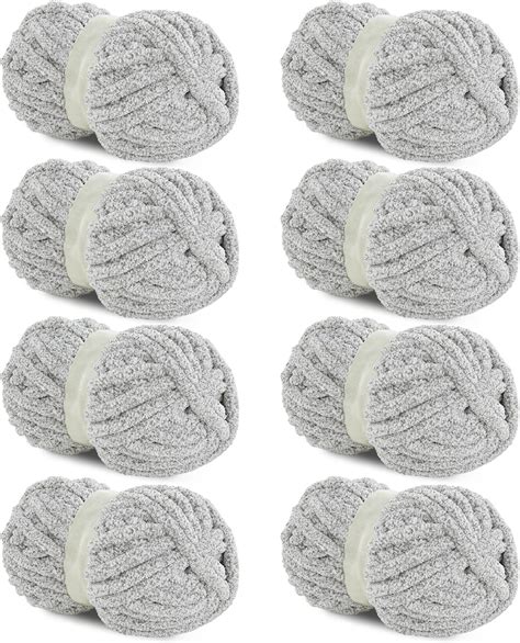 Amazon HOMBYS 8 Pack Multi Colored Chunky Yarn For Arm Knitting