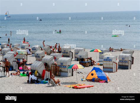 Geography Travel Germany Schleswig Holstein Gr Mitz Beach Of The