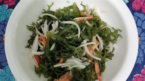 PaanogumawangkinilawnaGuso Guso Salad Kinilaw Na Guso YouTube