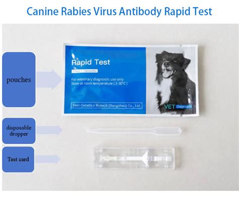 Canine Rabies Virus Antibody Rapid Test Rabies Vaccine For Dogs China