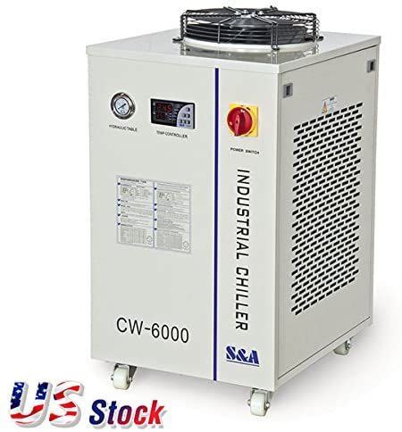 Water Chiller 15L Capacity Industrial Water Chiller CW 6000BN