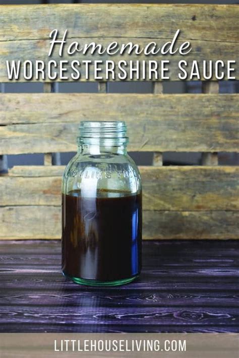 Homemade Worcestershire Sauce Recipe From Scratch