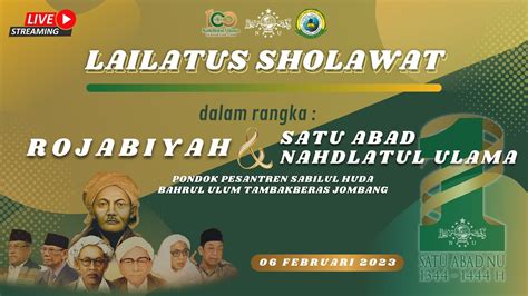 Live Lailatus Sholawat Dalam Rangka Satu Abad Nahdlatul Ulama