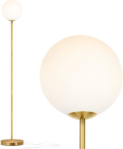 Brightech Luna Led Floor Lamp Modern Lamp For Living Rooms Offices