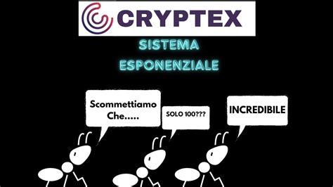 Cryptex, presentazione, da 100 a.... - YouTube