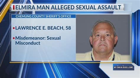 Elmira Man Arrested On Sexual Misconduct Charge