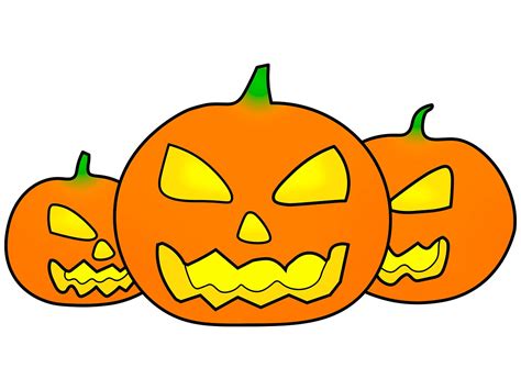 Download Halloween Pumpkins Jack O Lanterns Royalty Free Stock