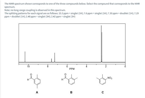 Solved How Many Nmr Signals Would Be Observed For The Chegg