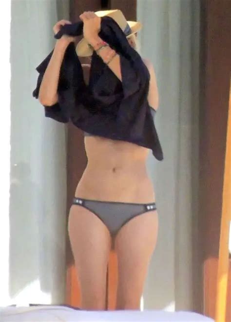 DIANE KRUGER In Bikini At A Pool In Mexico HawtCelebs