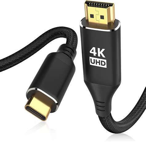 Cable Usb C A Hdmi De 3 Pies 4k A 60 Hz Cable Usb Tipo C A Hdmi De Alta Velocidad Para Oficina