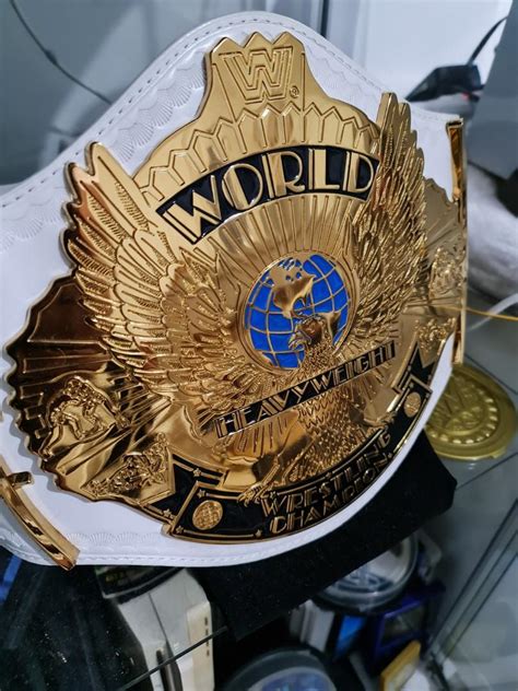 Wwe Wwf White Winged Eagle Championship Replica Title Belt Hobbies And Toys Toys And Games On