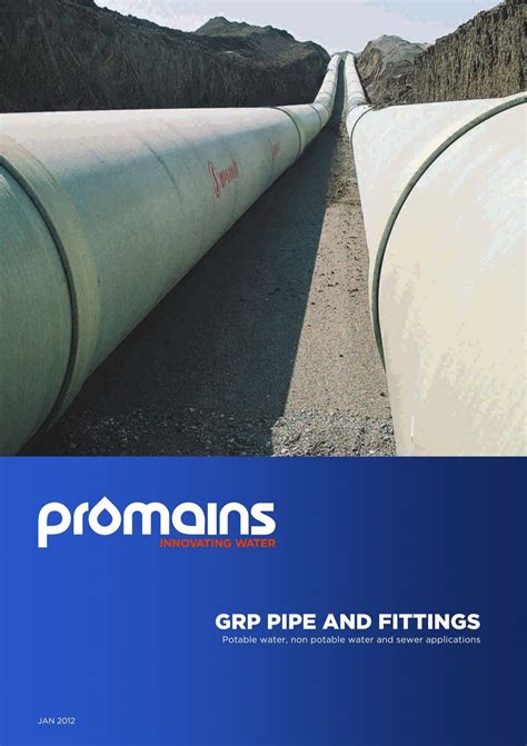 Grp Pipe And Fittings Product Guide Pdf Promains