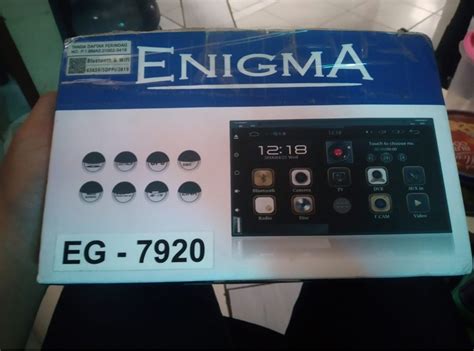 Head Unit Android Enigma Eg Elektronik Audio Di Carousell