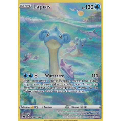 Lapras GG05 GG70 Ultra Rare