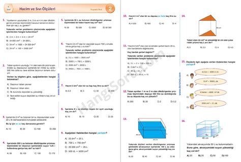 S N F Matematik Testleri Pdf Ndir Ndir Sayfa