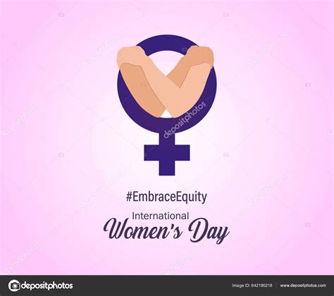 International Womens Day 2023 Campaign Theme Embrace Equity Womens Day Stock Vector Image By