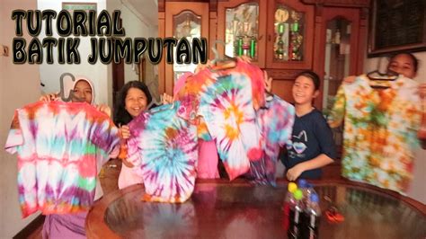 Cara Membuat Batik Jumputan I Kaos Batik Jumputan I How To Make Batik